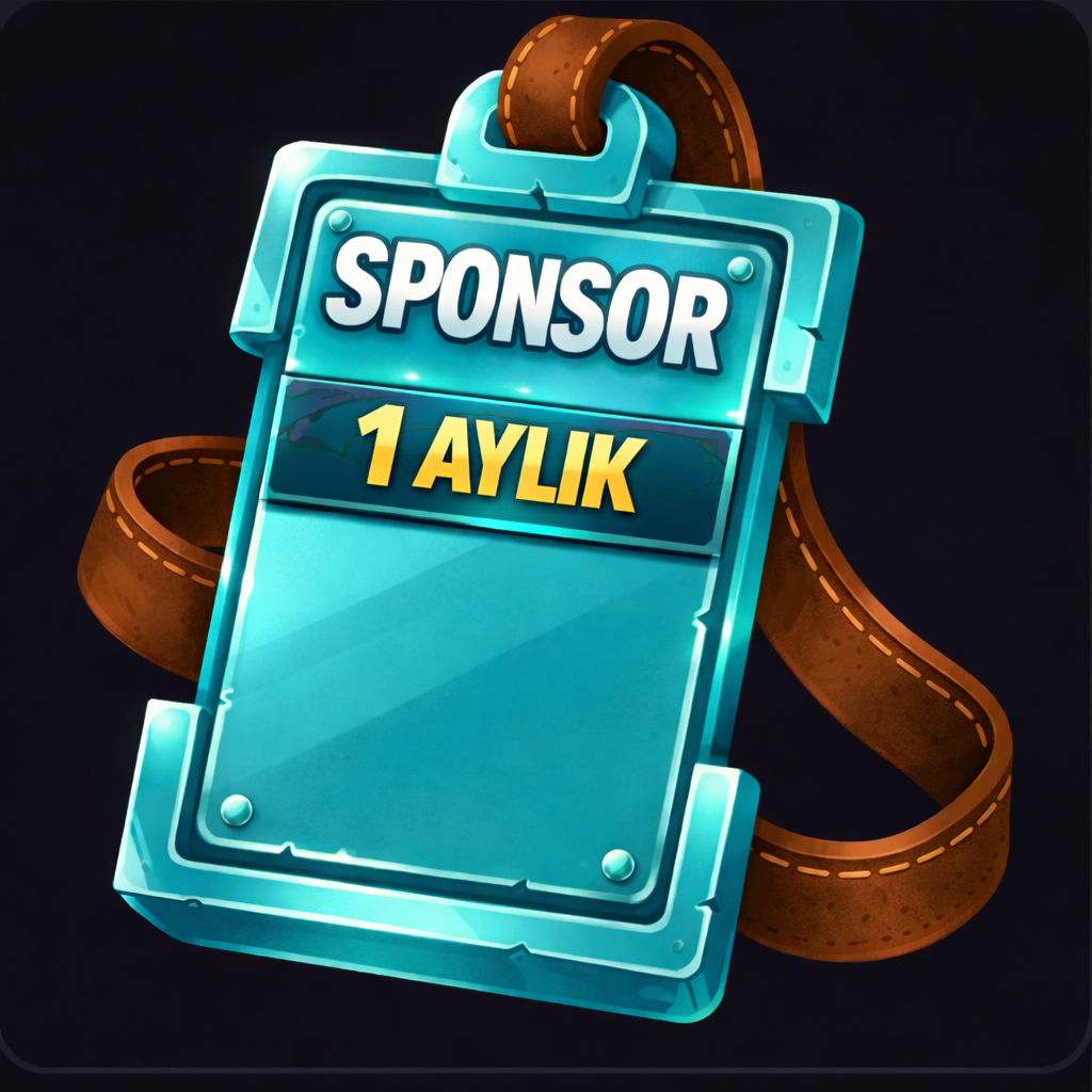 (3x Sunucusu) 1 Aylık Sponsor Üyeliği